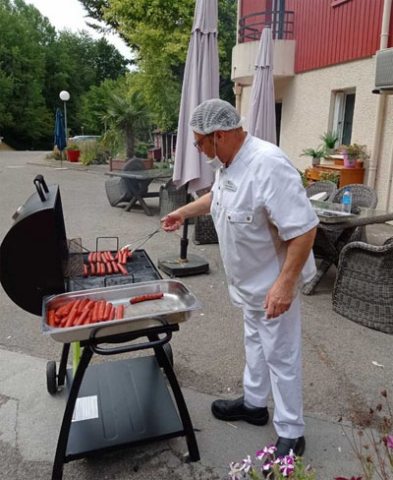 orpea résidence du Vexin barbecue