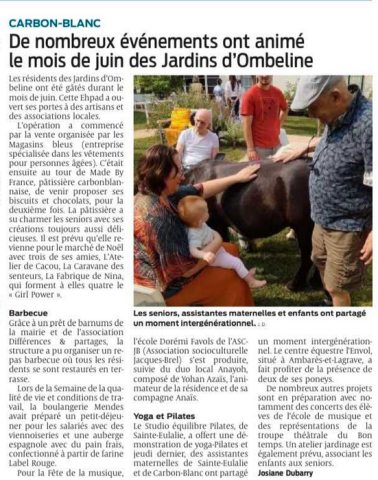 Orpea Les Jardins D'Ombeline article
