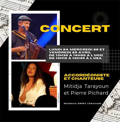 Orpea L'Emeraude concerts